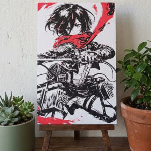 Mikasa Ackerman – HueForge da Collezione